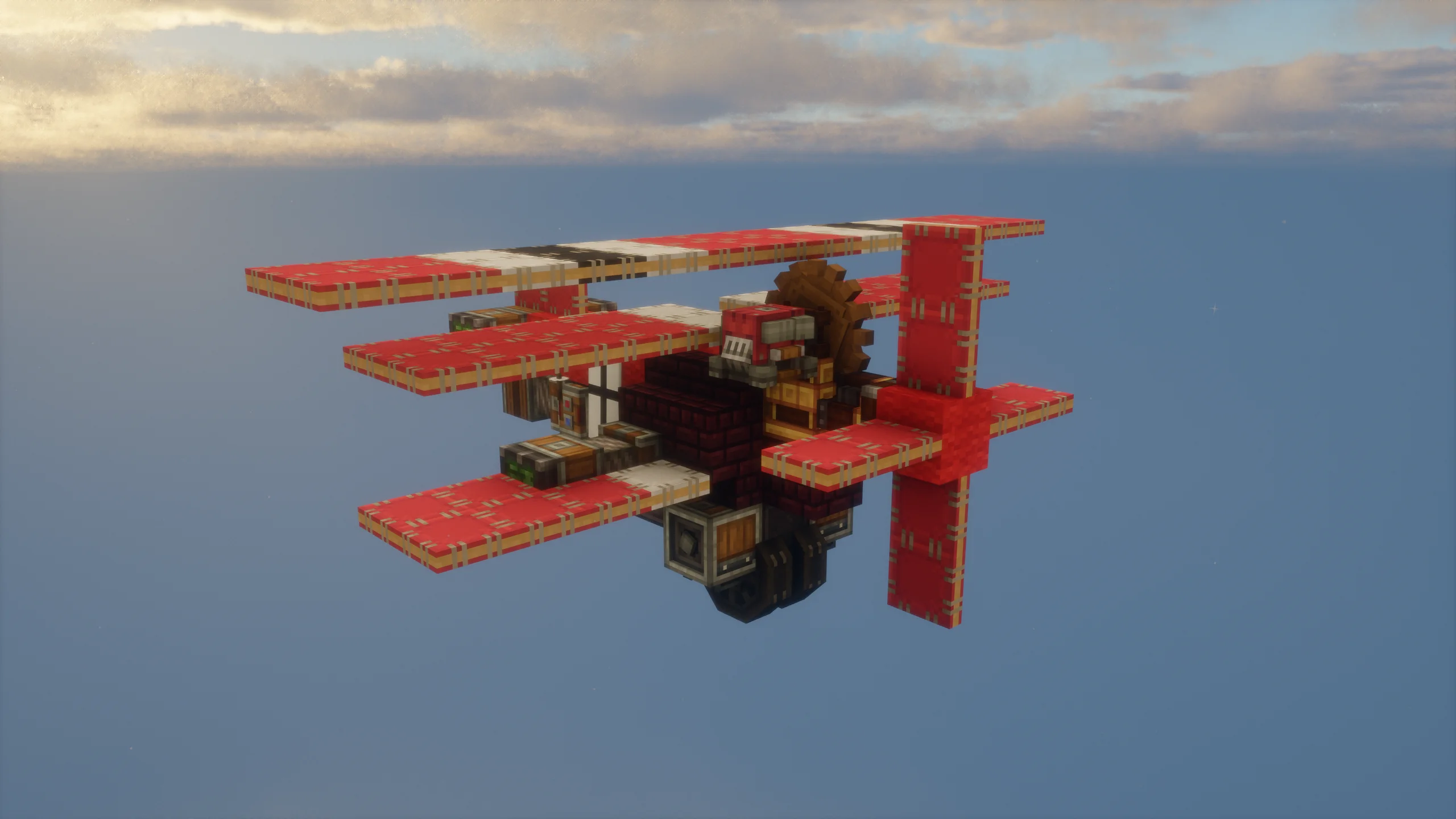 Drivable Red Baron Plane - Vista 1