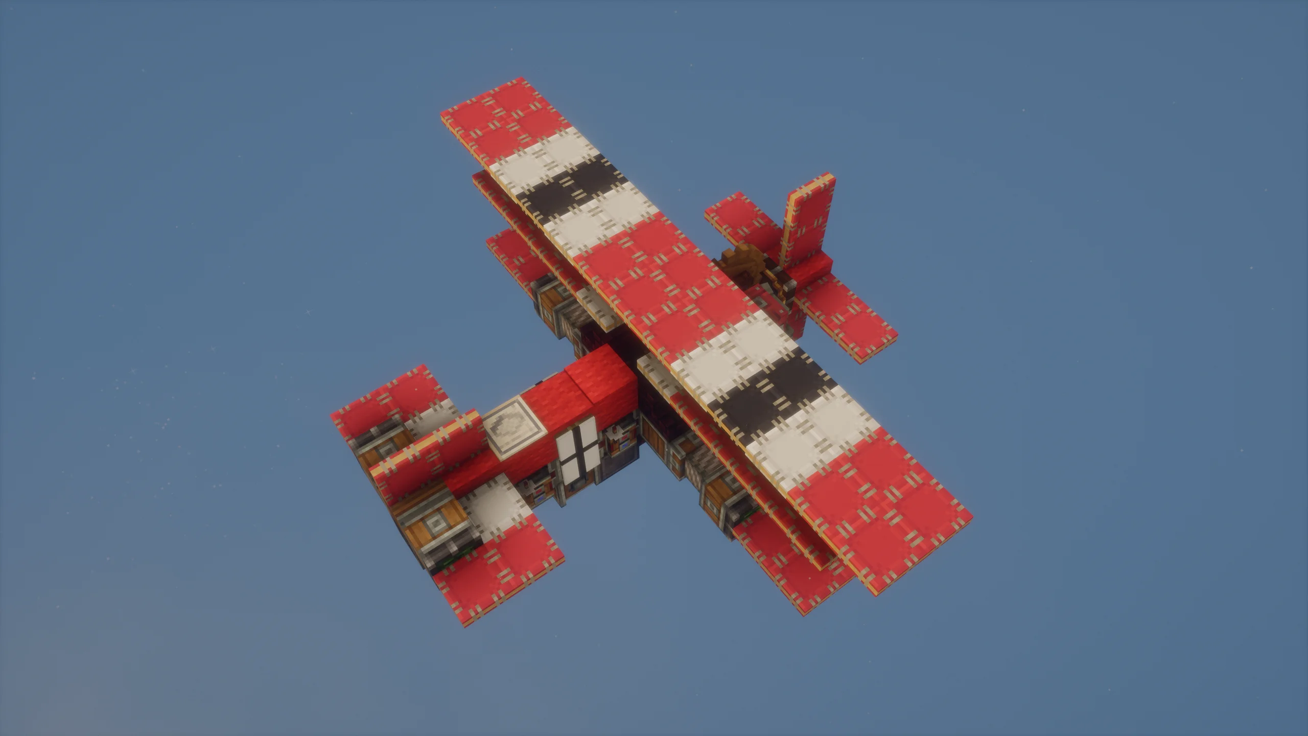 Drivable Red Baron Plane - Vista 2